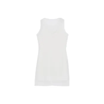 Bebe SS24 Sleeveless Dress Women's Raw White