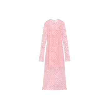 Givenchy Flocked logo Midi Dress