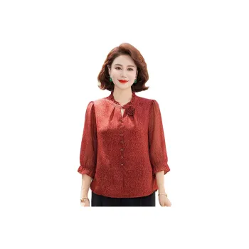 PIERRE CARDIN Chiffon Shirt Women's