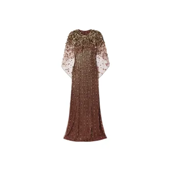 NILI LOTAN Sleeveless Dress Women's Bronze