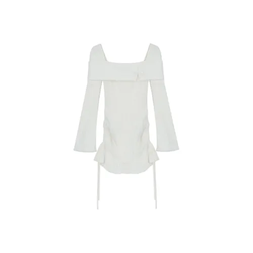 DREAM SEVEN 77 Long Sleeved Dresses Women's Apricot