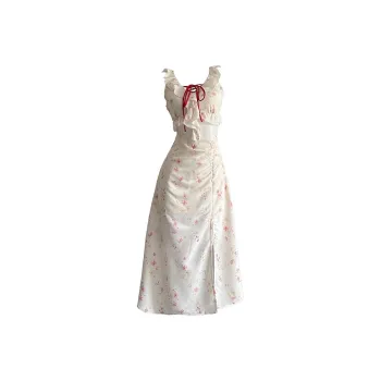 KYKW Sleeveless Dress Women's Apricot