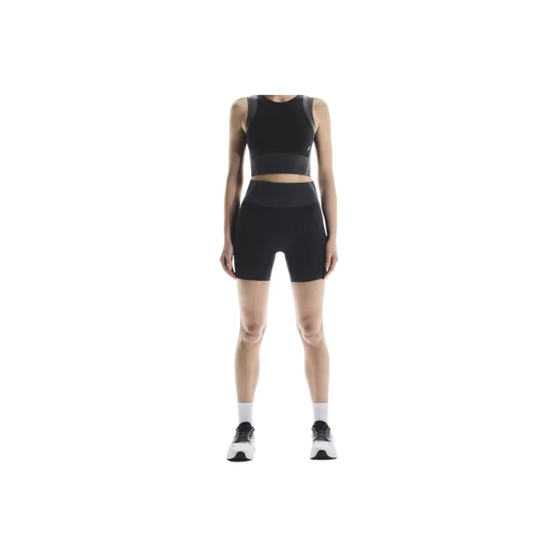 On Studio Knit Casual Shorts Women's Black/Eclipse Black-0