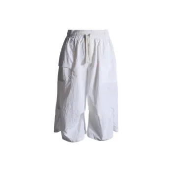 OROI Casual Shorts Women's White Mother Of Pearl