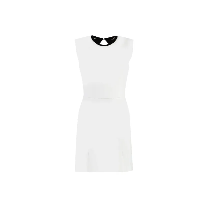 MSGM Sleeveless Dress Women's White-0