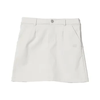 Beams Casual Short Skirts Women's Gray White
