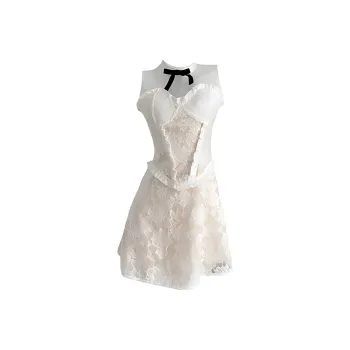 SECFLY OFFICIAL Sleeveless Dress Women's Ivory