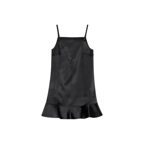 GANNI Duchesse Satin Mini Dress