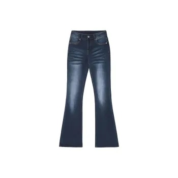 YINLEI Jeans Women's Nostalgic Blue