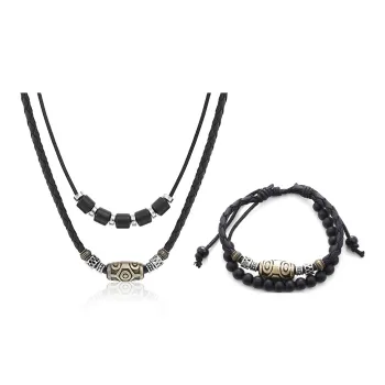 FOREVER MELODY Resin Necklaces Men's