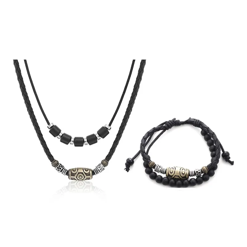 FOREVER MELODY Resin Necklaces Men's-0