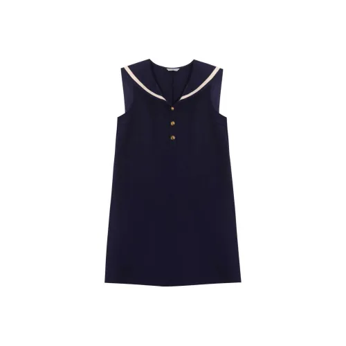 DESIGNER PLUS 여성 민소매 원피스