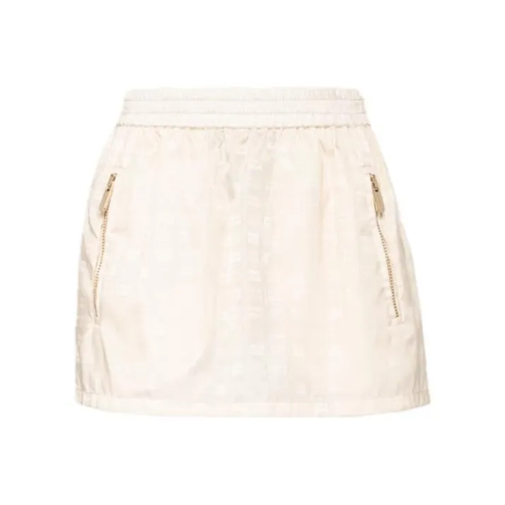 MIU MIU SS23 Casual Short Skirts Women's Ivory-0