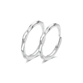 MISS TOOYA S999 Fine Silver Rings Unisex