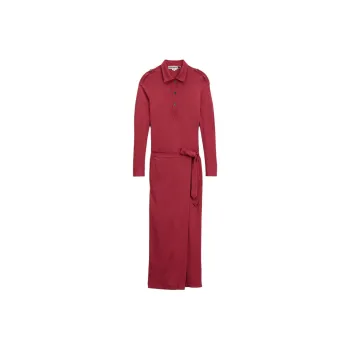 ZARA Long Sleeved Dress Women's Raspberry