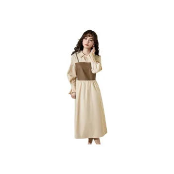 SMEN Long Sleeved Dresses Women's