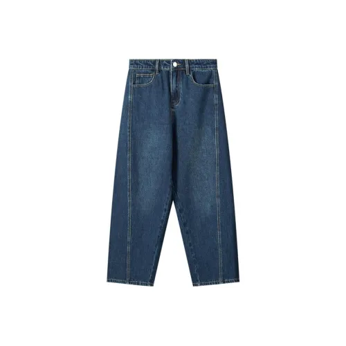 MOSIIMORII Jeans Women's Dark Blue