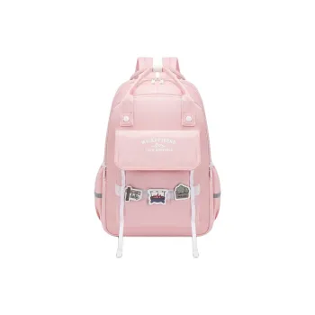 Yalu Nylon Fabric Backpack Regular Unisex Multicolor
