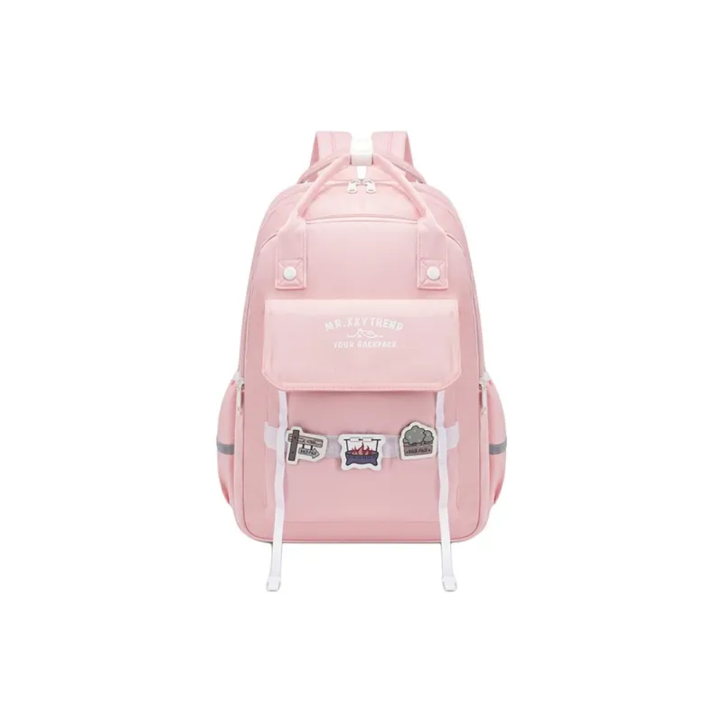Yalu Nylon Fabric Backpack Regular Unisex Multicolor-8