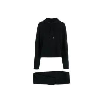 EMPORIO ARMANI Logo print Jersey Tracksuit