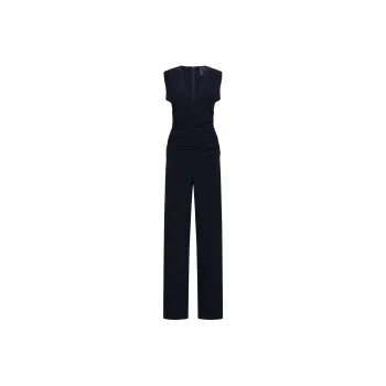 NORMA KAMALI Draped Straight leg Jumpsuit