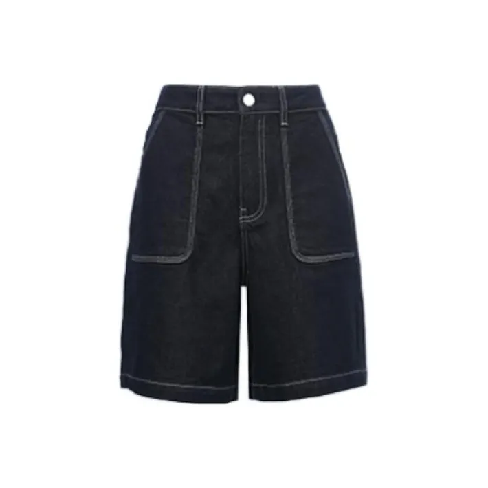 ONLY Denim Shorts Women's J37 1000 Washed Blue Denim 1000JEANS BLUE-0