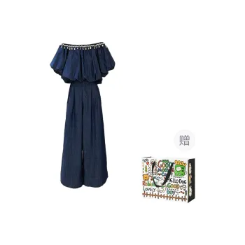 Dippanis Casual Suit Women's Blue Set