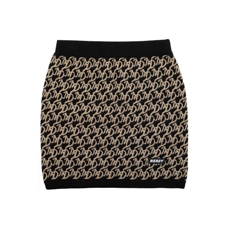 Nerdy Casual Short Skirts Women's Brown-0