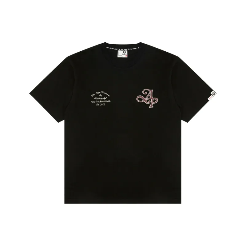 Aape By *A Bathing APE® Logo print T shirt-0