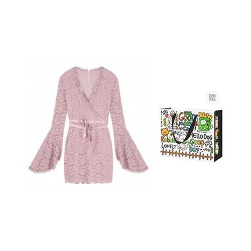 ZVJH Long Sleeved Dresses Women's