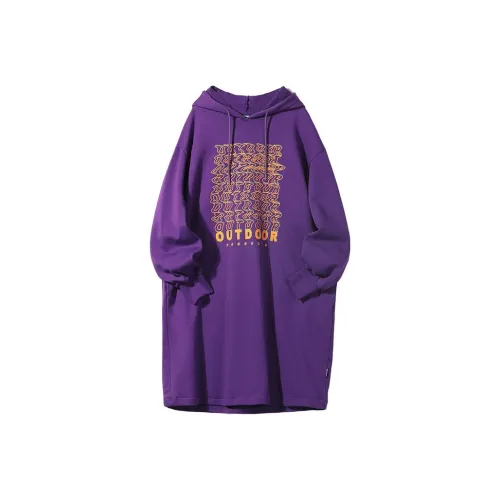 OUTDOOR PRODUCTS Long Sleeved Dress Women's Iron Blue Purple