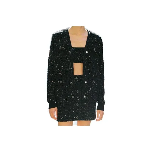 Self portrait Casual Short Skirts Women's Classic Black