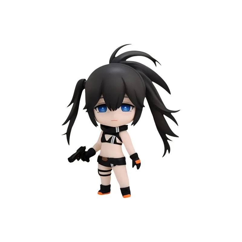 GSC Nendoroid Black Rock Shooter DAWN FALL Queen Black Rock Shooter Chibi Figures-0