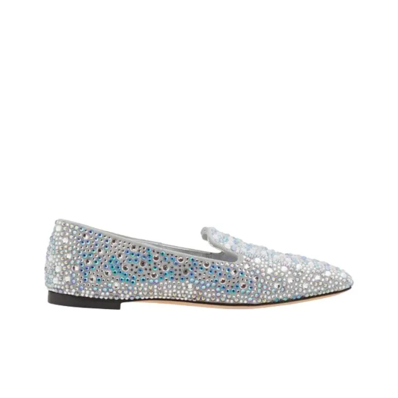 Giuseppe Zanotti/GZ Lumineu Casual Single Shoes Women's Silver-1