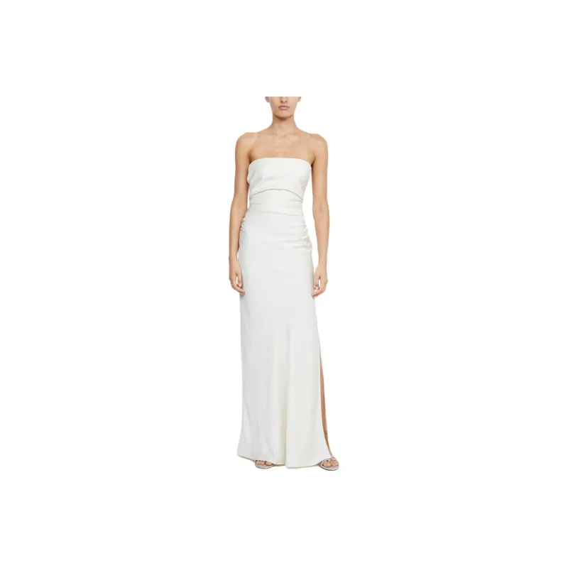 BEC+BRIDGE ETERNITY STRAPLESS MAXI Sleeveless Dress Women's CREAM/Cream-0