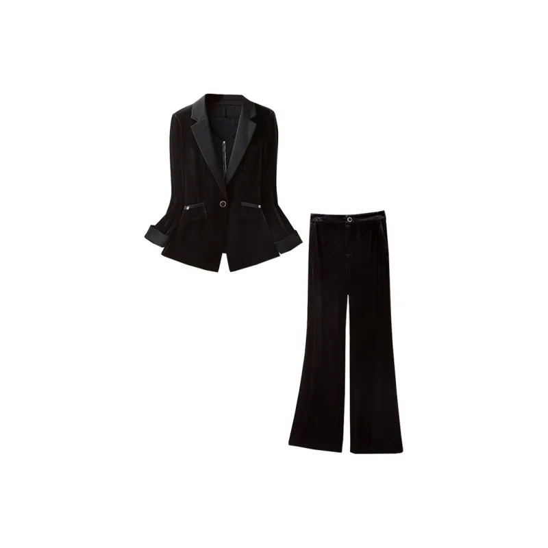 Cypress House Casual Suit Women's Black-0