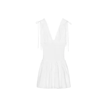 ZARA Sleeveless Dress Women's White