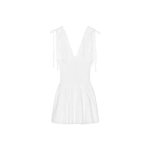 ZARA Sleeveless Dress Women's White