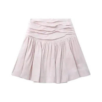 Aje Casual Short Skirts Women's Blush Pink