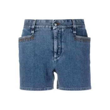 Chloe Denim Shorts Women's Blue