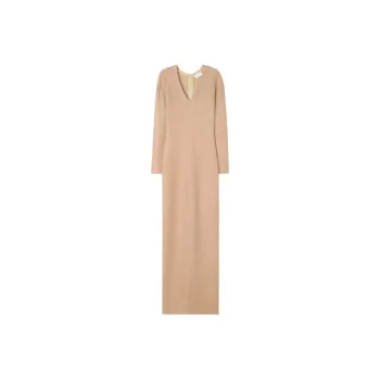 St. John Sequinned Striped Gown