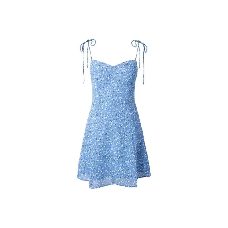 KYKW Slip Dresses Women's Blue-0