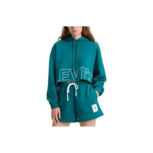 Levis Sports Shorts Women's Green