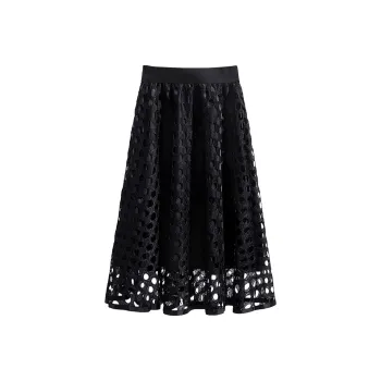 Cypress House Casual Long Skirt Women's Black