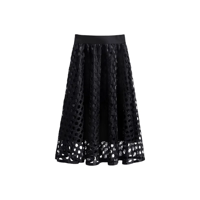 Cypress House Casual Long Skirt Women's Black-0