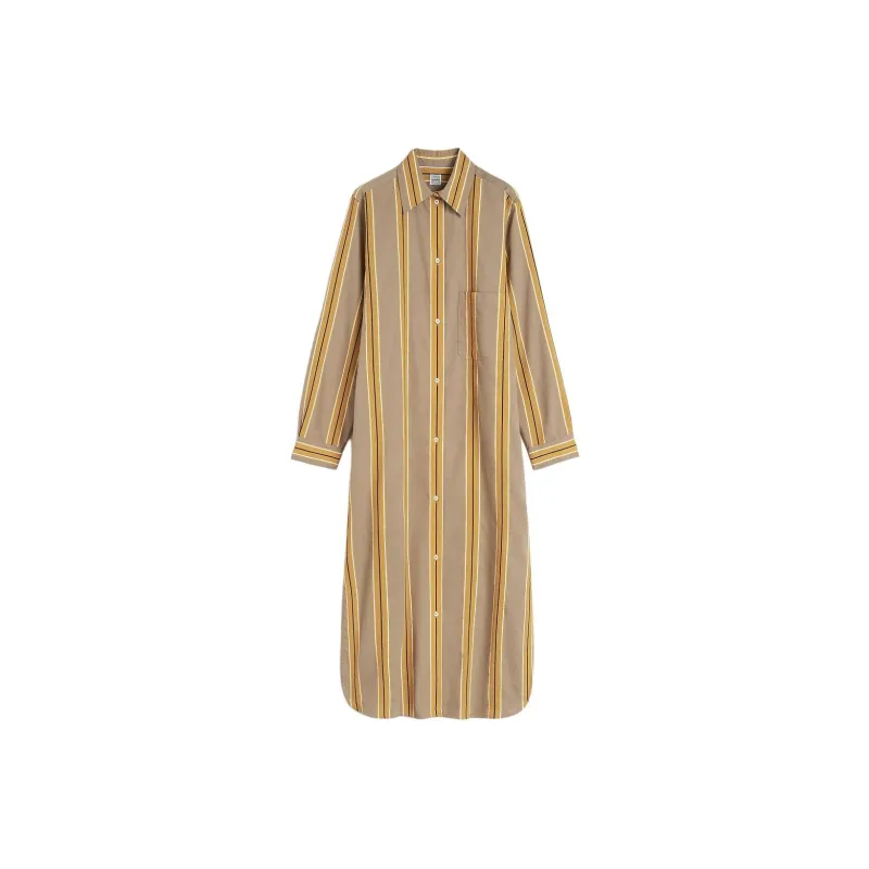 TOTEME Jacquard striped Shirtdress-0
