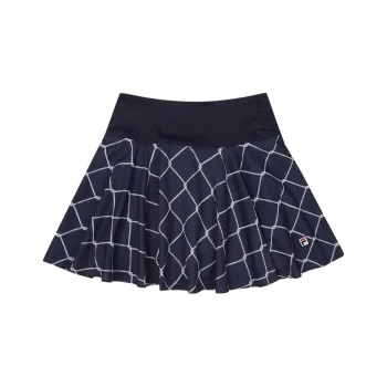 FILA Casual Short Skirts Women's Navy Blue