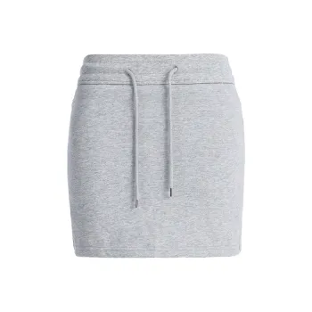 Aros Super Shopping Casual Short Skirts Women's Light Gray