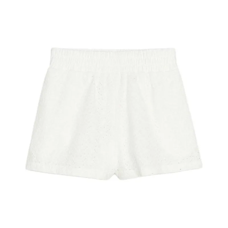 ZARA Casual Shorts Women's White-0