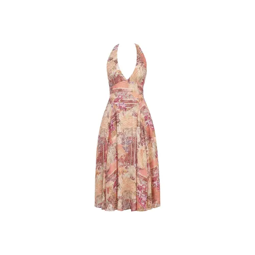 HOUSE OF CB Solada Slip Dress Women's Paisley/Cashew Nut Pattern